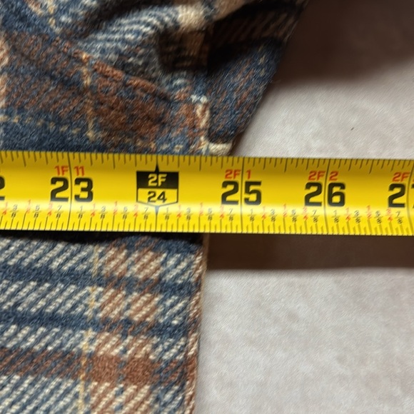 Pendleton Vintage 60's Mens XL Wool Check Plaid Flannel Thick Utility Jacket USA - Picture 9 of 12